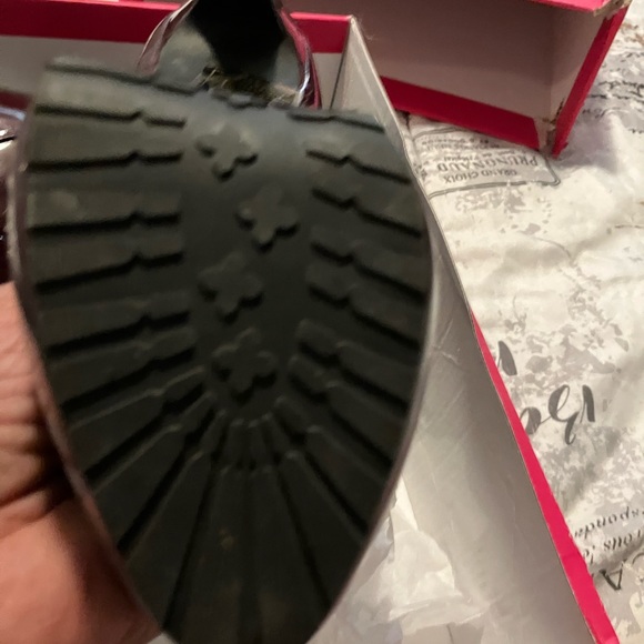 Wine color 5inch bootie lace up heels - Picture 2 of 2